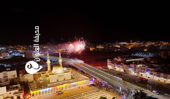 إفطار جماعي في درنة احتفاء بافتتاح جسر الصحابة - psd elenwan 4