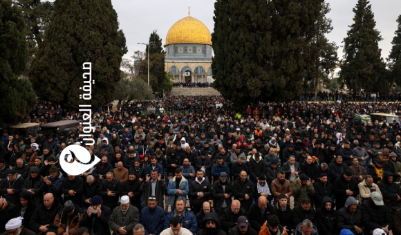90 ألف يصلون الجمعة الأولى من رمضان في الأقصى وسط قيود قوات الاحتلال - psd elenwan 63