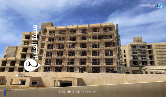 الوطني للتنمية: استكمال المراحل الأخيرة لمشروع فندق الميناء بسرت 