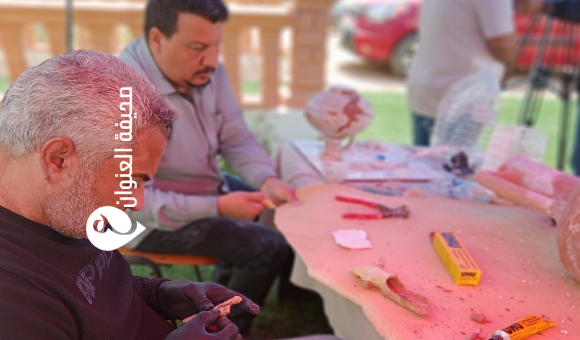 باحثون في بنغازي يواصلون ترميم آثار المدينة رغم غياب الدعم الرسمي - psd elenwan 1 36