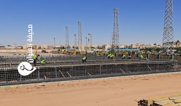 الوطني للتنمية يواصل أعمال جسر "بطل العبور" في سبها ويُغلق شارع جمال عبد الناصر