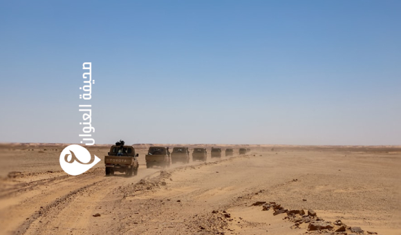 دوريات صحراوية في الهروج وصولاً إلى تمسة لتعزيز الأمن - psd elenwan 12 1