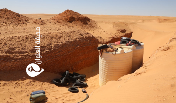 دوريات صحراوية في الهروج وصولاً إلى تمسة لتعزيز الأمن - psd elenwan 14 1