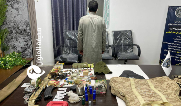 الغرفة الأمنية المشتركة تُعلن مداهمة أوكار الهجرة غير الشرعية وضبط مهربين في أمساعد - psd elenwan 15