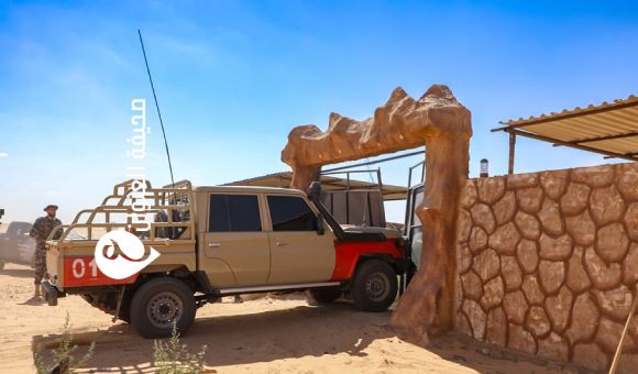 دوريات صحراوية في الهروج وصولاً إلى تمسة لتعزيز الأمن - psd elenwan 17 1