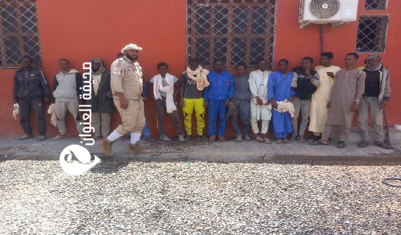 الهجرة غير الشرعية يواصل ضبط مخالفي الشهادات الصحية في الكفرة 