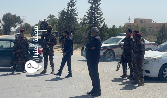 مديرية أمن صبراتة تعلن فض الاشتباكات وتأمين الطرق في المدينة - psd elenwan 2 3