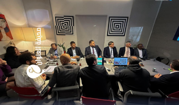 المدير التنفيذي للجهاز الوطني للتنمية يوقع عقد تنفيذ ملعب سبها الدولي