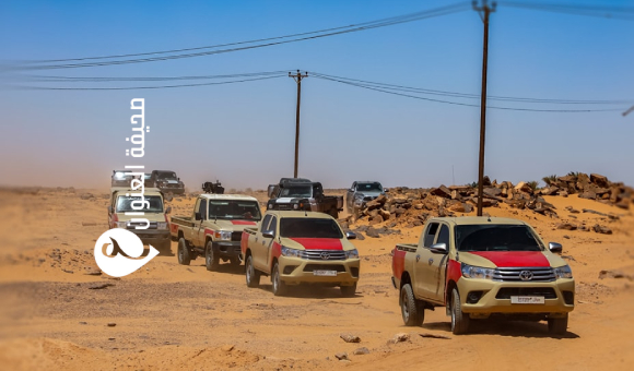 دوريات صحراوية في الهروج وصولاً إلى تمسة لتعزيز الأمن - psd elenwan 21 1