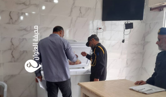 مصادرة لحوم ومواد غذائية غير صالحة خلال حملة تفتيشية في سرت - psd elenwan 3 24