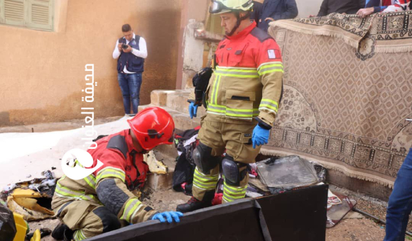 بلدية الأصابعة تعلن حصيلة تجدد الحرائق - psd elenwan 4 6