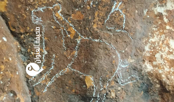 مراقبة آثار توكرة تبدأ دراسة كهف اللبوة المكتشف حديثًا في وادي جازا​ - psd elenwan 69