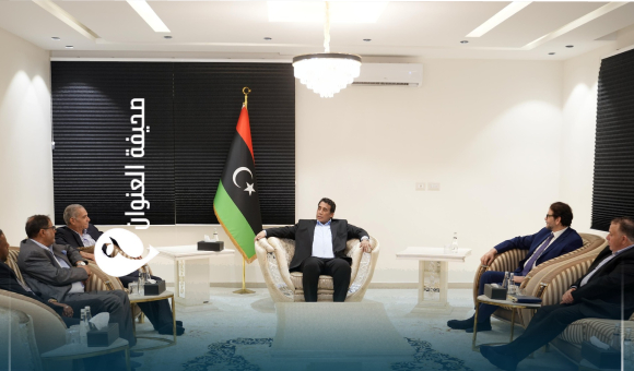 المنفي يلتقي ممثلي أحزاب سياسية لبحث سبل احتواء التوترات 1 المنفي يلتقي ممثلي أحزاب سياسية لبحث سبل احتواء التوترات - psd elenwan 1 31
