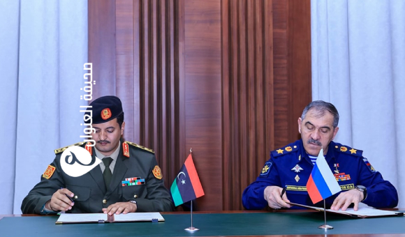 رئيس أركان الوحدات الأمنية يلتقي نائب وزير الدفاع الروسي في موسكو - psd elenwan 1 4