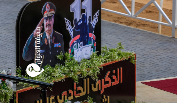 المشير حفتر يتابع ختام بطولة "فرسان الكرامة" في بنغازي - psd elenwan 11 2