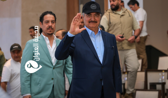 المشير حفتر يتابع ختام بطولة "فرسان الكرامة" في بنغازي - psd elenwan 13 1