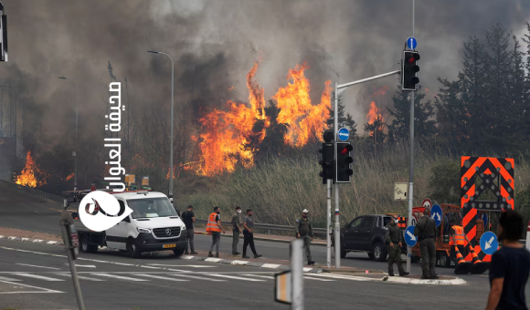 حرائق غابات قرب القدس تجبر الاحتلال على طلب مساعدات دولية - psd elenwan 2025 05 01T131043.655