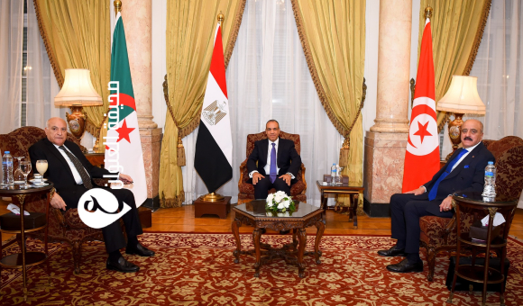 وزراء خارجية مصر وتونس والجزائر يطالبون بحل عاجل للأزمة الليبية - psd elenwan 2025 05 31T153911.899