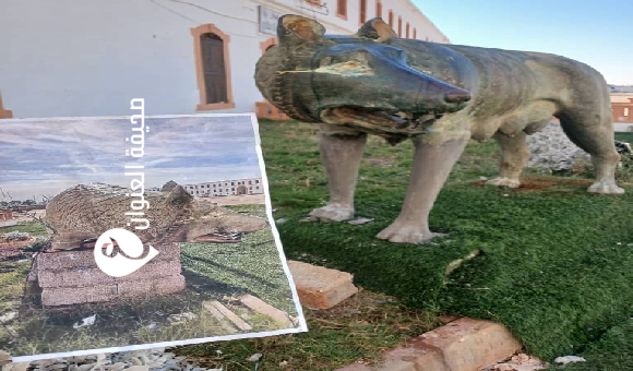 انتهاء المرحلة الأولى من ترميم تمثال "لوبا كابيتولينا" في بنغازي بعد أكثر من أربعة عقود من اختفائه