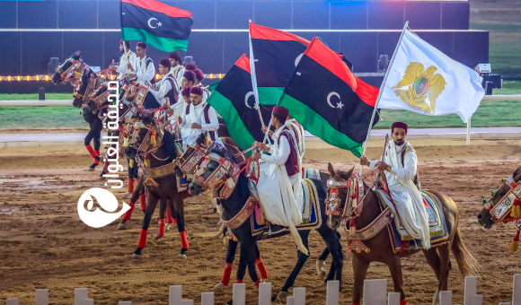 المشير حفتر يتابع ختام بطولة "فرسان الكرامة" في بنغازي - psd elenwan 9 2