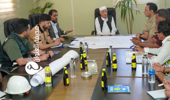 عقيلة صالح يتابع تنفيذ مشروع 2000 وحدة سكنية بمدينة القبة 1 عقيلة صالح يتابع تنفيذ مشروع 2000 وحدة سكنية بمدينة القبة