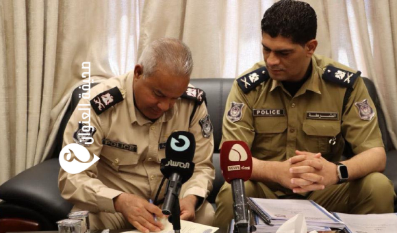 مراسم رسمية لتسليم مهام مديرية أمن البطنان - psd elenwan 2 18