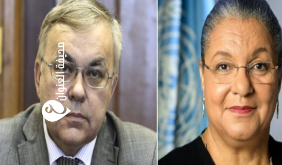 تيته ونائب وزير الخارجية الروسي يجريان مباحثات حول الوضع في ليبيا - psd elenwan 2 6