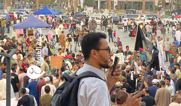 تواصل المظاهرات في طرابلس للمطالبة بإسقاط حكومة الدبيبة 2 تواصل المظاهرات في طرابلس للمطالبة بإسقاط حكومة الدبيبة - psd elenwan 2025 06 14T121524.832