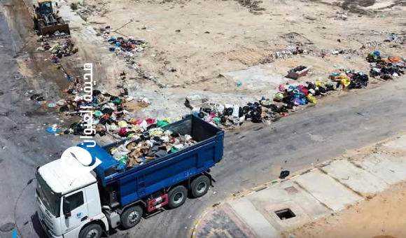 حملة نظافة شاملة في سرت لإزالة مخلفات عيد الأضحى - psd elenwan 3 2