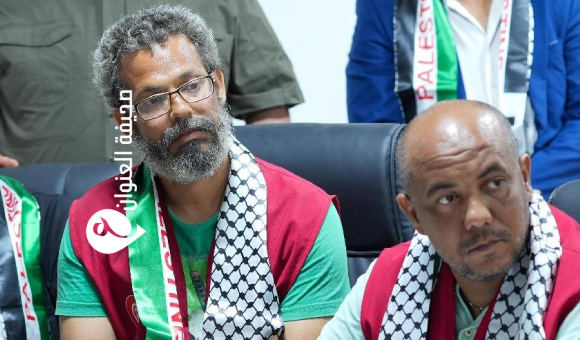 وفد رفيع المستوى من الحكومة الليبية يلتقي تنسيقية قافلة الصمود في سرت - psd elenwan 7 2