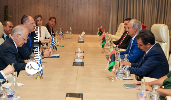 المشير حفتر يستقبل وزير خارجية اليونان في بنغازي 20 المشير حفتر يستقبل وزير خارجية اليونان في بنغازي - 9999888888888888 9