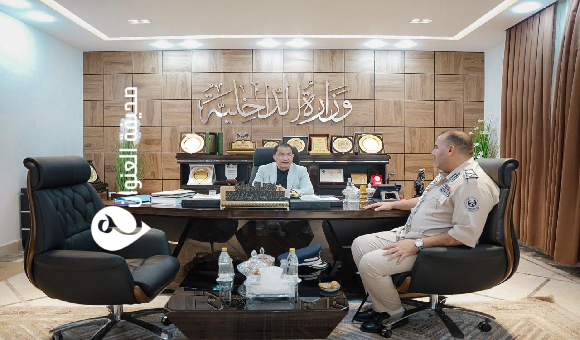 أبوزريبة يبحث مع جنائي أمساعد جهود مكافحة الجريمة وتعزيز الأمن 