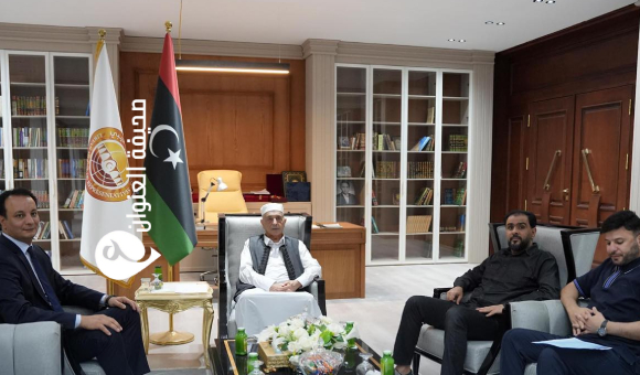 رئيس الحكومة وصندوق التنمية يتعهدان بإطلاق مشروعات حيوية في ليبيا - psd elenwan 1 16