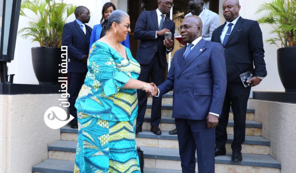 تيتيه تبحث مع رئيس المجلس التنفيذي للاتحاد الأفريقي تطورات الملف الليبي - psd elenwan 2 22