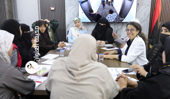 نساء ترهونة يُطالبن بحماية أفضل ومشاركة أوسع في العملية السياسية - psd elenwan 2 26