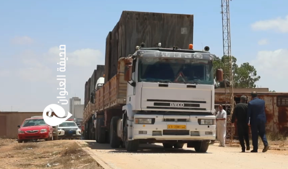 وصول تجهيزات محطة كهرباء جديدة إلى المرج 1 وصول تجهيزات محطة كهرباء جديدة إلى المرج - psd elenwan 2025 07 19T161307.623