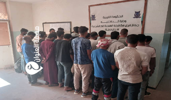 ترحيل 23 مهاجرًا مصريًا من درنة عبر منفذ أمساعد  - psd elenwan 2025 07 27T020321.375
