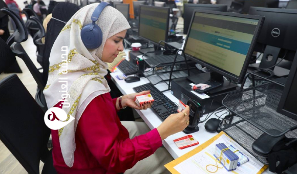 المفوضية تستكمل مسح البطاقات الانتخابية غير المستلمة - psd elenwan 2025 07 28T134420.718