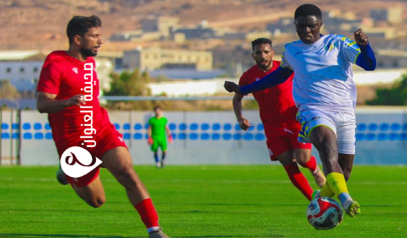 مواجهات حاسمة اليوم في تصفيات الصعود إلى الدوري الليبي الممتاز - psd elenwan 1 18