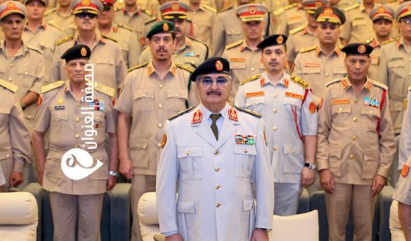 القائد العام يُحيي الذكرى 85 لتأسيس الجيش الليبي ويطلق رؤية 2030 لتطوير القوات المسلحة - psd elenwan 10 2