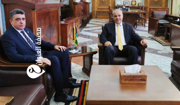 عيسى وشكشك يتفقان على تسهيل فحص واعتماد ميزانيات المصرف المركزي - psd elenwan 11