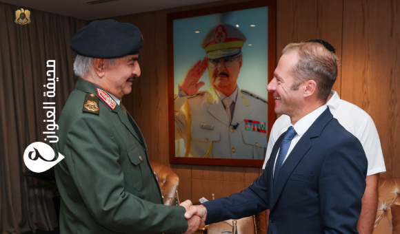 المشير حفتر يستقبل المبعوث الخاص للرئيس الفرنسي ويبحث معه تطورات المشهد السياسي - psd elenwan 2025 08 25T145831.464