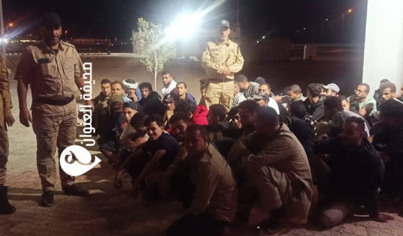 ترحيل 94 مهاجرًا مصريًا وإعادة 148 تشاديًا في إطار جهود مكافحة الهجرة غير الشرعي - psd elenwan 3 15