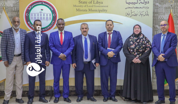 بلدية مصراتة تبحث دعم الجالية السودانية - psd elenwan 3 2