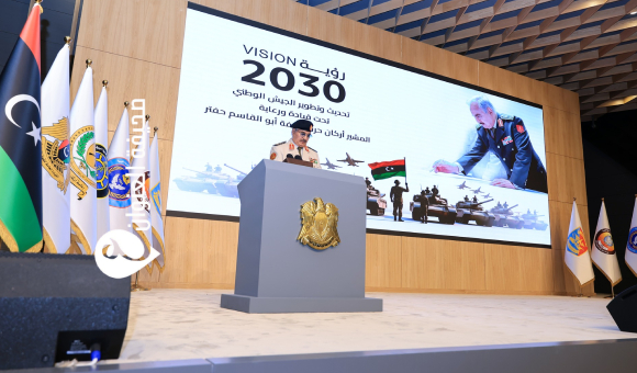 القائد العام يُحيي الذكرى 85 لتأسيس الجيش الليبي ويطلق رؤية 2030 لتطوير القوات المسلحة - psd elenwan 3 5