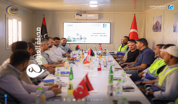 الوطني للتنمية يناقش تقدم أعمال مسجد المشير 