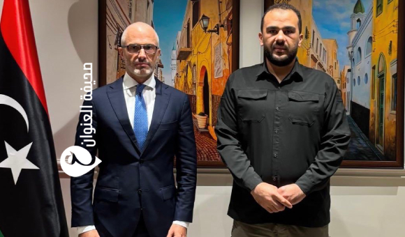 خلال لقائه زوبي.. سفير الاتحاد الأوروبي يشدد على أهمية الحوار وتهدئة التوترات في طرابلس 1 خلال لقائه زوبي.. سفير الاتحاد الأوروبي يشدد على أهمية الحوار وتهدئة التوترات في طرابلس - psd elenwan 60