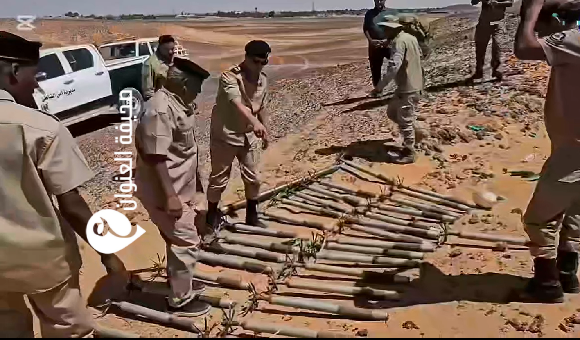 أمن الشاطئ يضبط ذخائر أسلحة ثقيلة في عملية مداهمة نوعية