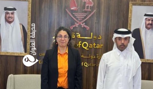 السفير القطري والمبعوثة الأممية يؤكدان ضرورة التوصل لاتفاق أمني بين حكومة الوحدة وجهاز الردع - psd elenwan 14