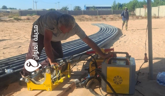 مشروع خزان مياه جديد في الزاوية الغرب لتعزيز الإمدادات المائية بالأحياء السكنية - psd elenwan 2 17